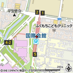 京都府京都市左京区周辺の地図