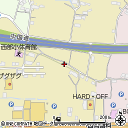 岡山県津山市院庄1260周辺の地図