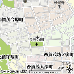 京都府京都市北区西賀茂南今原町78周辺の地図