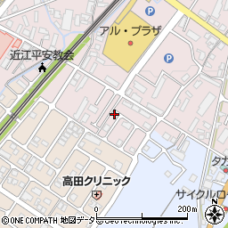 滋賀県野洲市小篠原2716周辺の地図