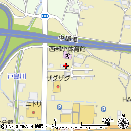 岡山県津山市院庄1244周辺の地図