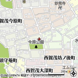 京都府京都市北区西賀茂南今原町75周辺の地図