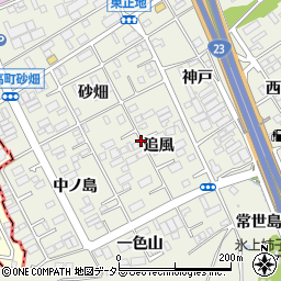 愛知県名古屋市緑区大高町追風周辺の地図