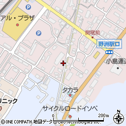 滋賀県野洲市小篠原884周辺の地図