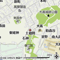 愛知県名古屋市緑区大高町土廻間周辺の地図