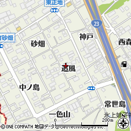 愛知県名古屋市緑区大高町追風35周辺の地図