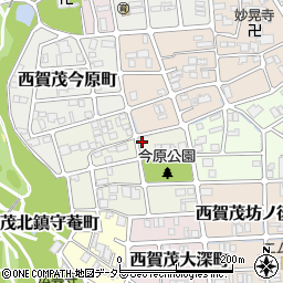 京都府京都市北区西賀茂南今原町66周辺の地図