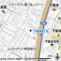 滋賀県大津市下阪本3丁目16周辺の地図