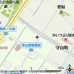 滋賀県守山市金森町485周辺の地図