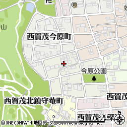 京都府京都市北区西賀茂南今原町19周辺の地図