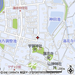三重県桑名市蓮花寺周辺の地図