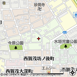 京都府京都市北区西賀茂大道口町周辺の地図