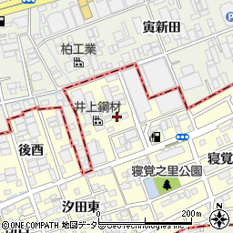 フジミ製作所周辺の地図