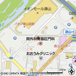 岡山県津山市河辺947周辺の地図