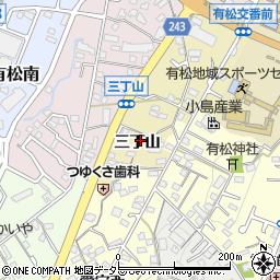 愛知県名古屋市緑区有松町大字有松三丁山311-7周辺の地図