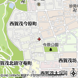 京都府京都市北区西賀茂南今原町15周辺の地図