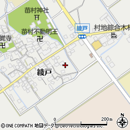 滋賀県蒲生郡竜王町綾戸450周辺の地図