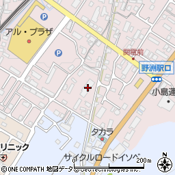 滋賀県野洲市小篠原882周辺の地図