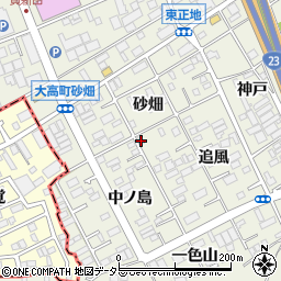 愛知県名古屋市緑区大高町追風1周辺の地図