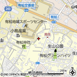 愛知県名古屋市緑区有松町大字桶狭間高根12周辺の地図