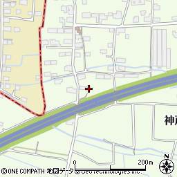 岡山県津山市神戸875周辺の地図