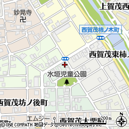 セブンイレブン京都西賀茂店周辺の地図