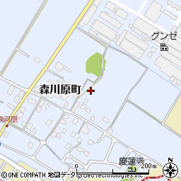 〒524-0064 滋賀県守山市森川原町の地図