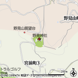 野見神社周辺の地図