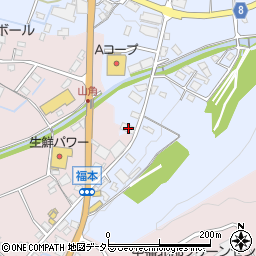 兵庫県神崎郡神河町粟賀町269周辺の地図