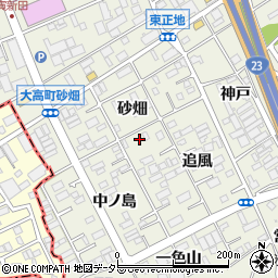 愛知県名古屋市緑区大高町追風2-3周辺の地図