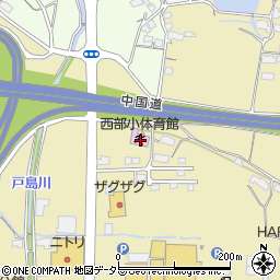 岡山県津山市院庄1242周辺の地図
