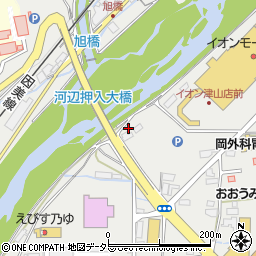 岡山県津山市河辺1010周辺の地図