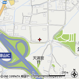 岡山県津山市河辺673周辺の地図