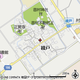 滋賀県蒲生郡竜王町綾戸479周辺の地図