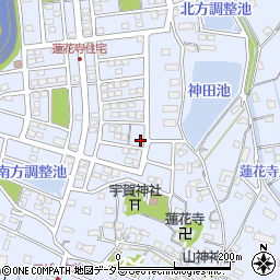 蓮花寺住宅第1公園周辺の地図