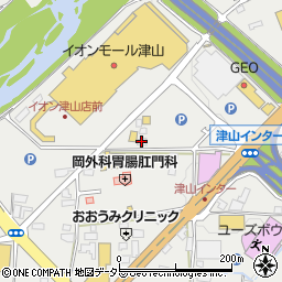 岡山県津山市河辺976周辺の地図