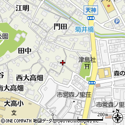 愛知県名古屋市緑区大高町北大高畑周辺の地図