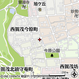 京都府京都市北区西賀茂南今原町9周辺の地図