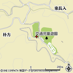 愛知県豊田市坂上町朴方周辺の地図