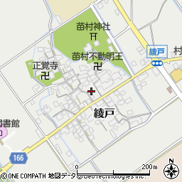 滋賀県蒲生郡竜王町綾戸480周辺の地図