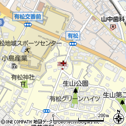 愛知県名古屋市緑区有松町大字桶狭間高根21周辺の地図
