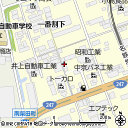 愛知県東海市名和町二番割下周辺の地図