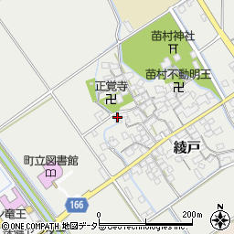 滋賀県蒲生郡竜王町綾戸511周辺の地図