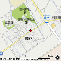 滋賀県蒲生郡竜王町綾戸472周辺の地図