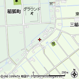 愛知県弥富市稲狐町139周辺の地図