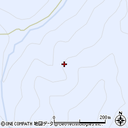 愛知県北設楽郡東栄町川角沢登周辺の地図