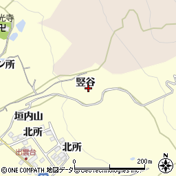 京都府亀岡市千歳町千歳竪谷周辺の地図