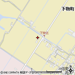 滋賀県草津市下物町1240-1周辺の地図