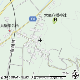 岡山県真庭市大庭168周辺の地図