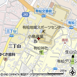 愛知県名古屋市緑区有松町大字桶狭間高根265周辺の地図